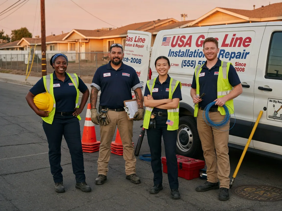 Gas Line Installation company in Bluemont, VA